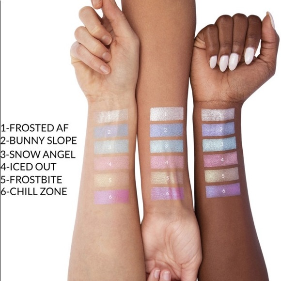 NEW - BH COSMETICS - 6 Color Highlighter Palette - APRÈS IN ASPEN - Picture 14 of 16